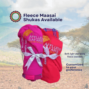 Maasai Fleece Blanket