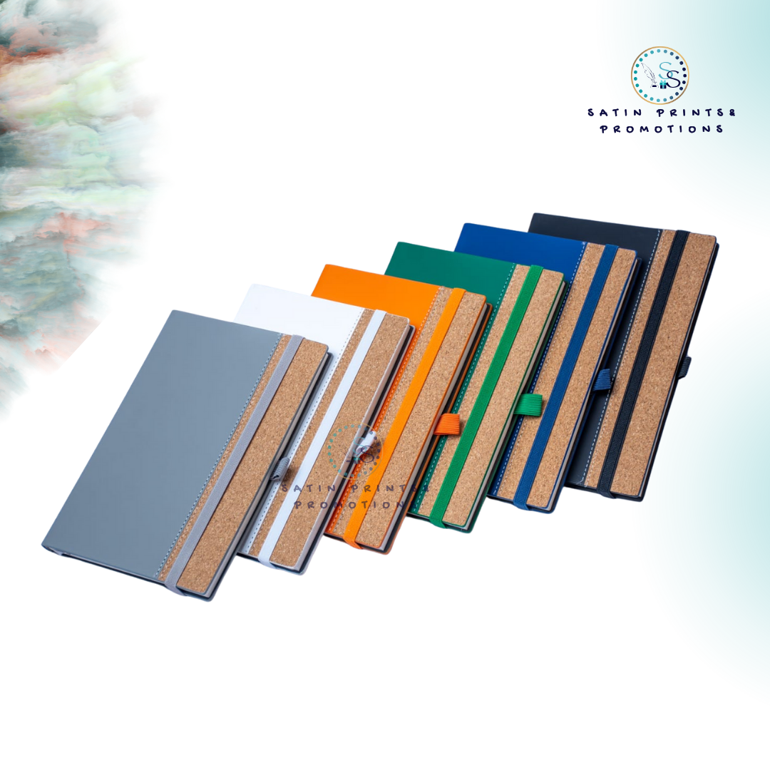 Eco Notebook with Wooden Finish | Recycled Cover Journal - Image 2