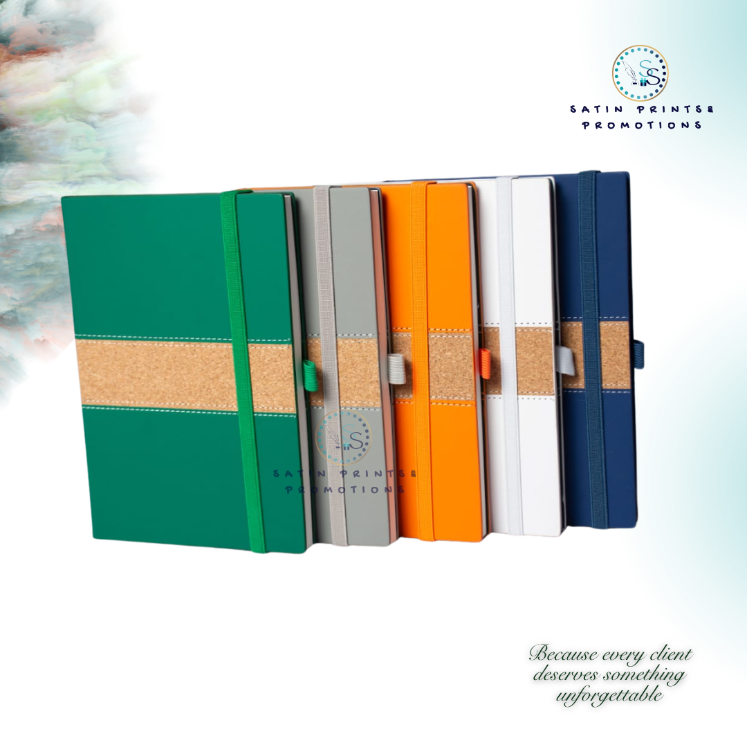 Eco Notebook with Wooden Finish | Recycled Cover Journal - Image 3
