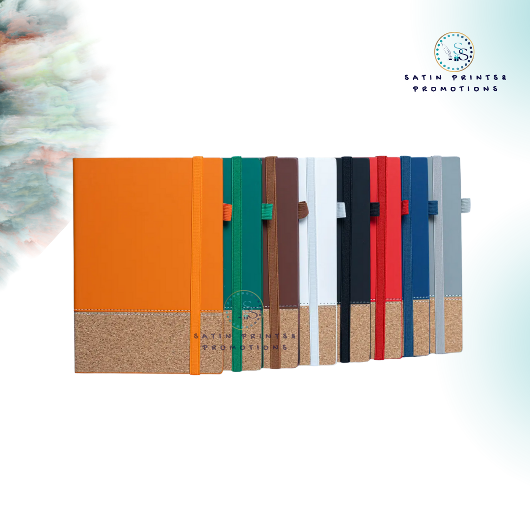 Eco Notebook with Wooden Finish | Recycled Cover Journal