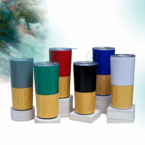 Starbuck Tumbler | Insulated with Wooden Base