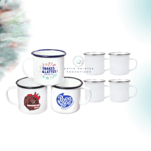 Enamel Mug – Durable Custom Printed Metal Mug | Personalized Camping & Outdoor Mug Kenya
