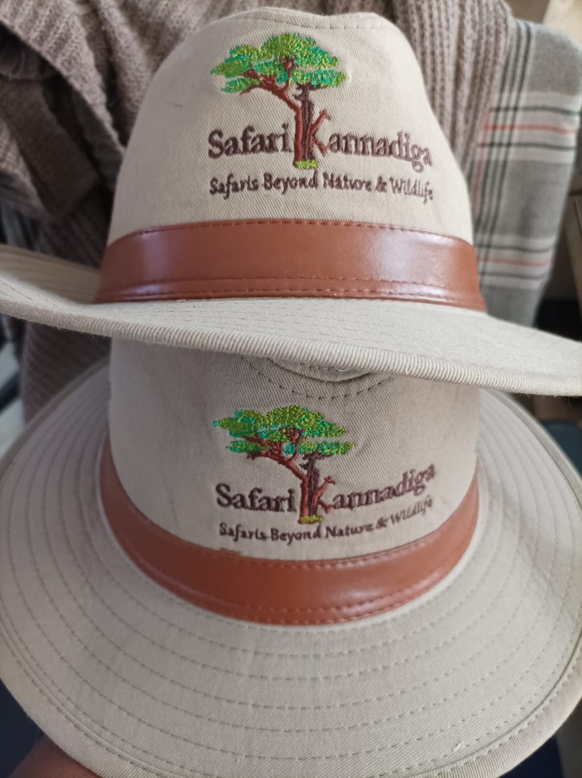 Premium Hard Khaki Safari hat - Image 3